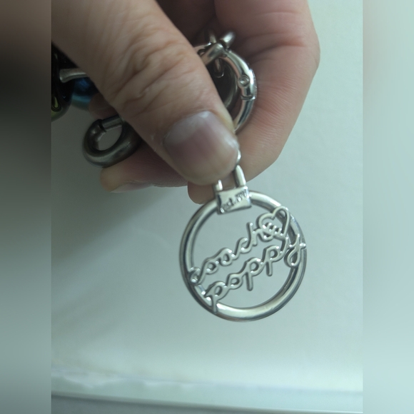 Cherry Bag Charm + Coach Poppy Charm Keychain Set - Picture 8 of 12